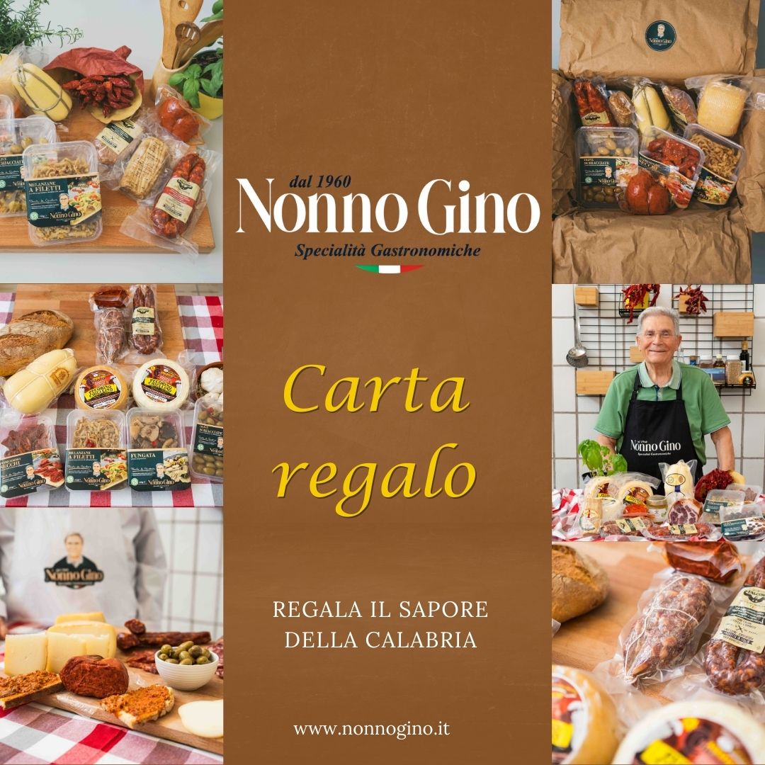 Carta Regalo Nonno Gino - Il Regalo Perfetto per Ogni Occasione: elegante confezione regalo con motivi tradizionali e spazio per scrivere un messaggio personalizzato